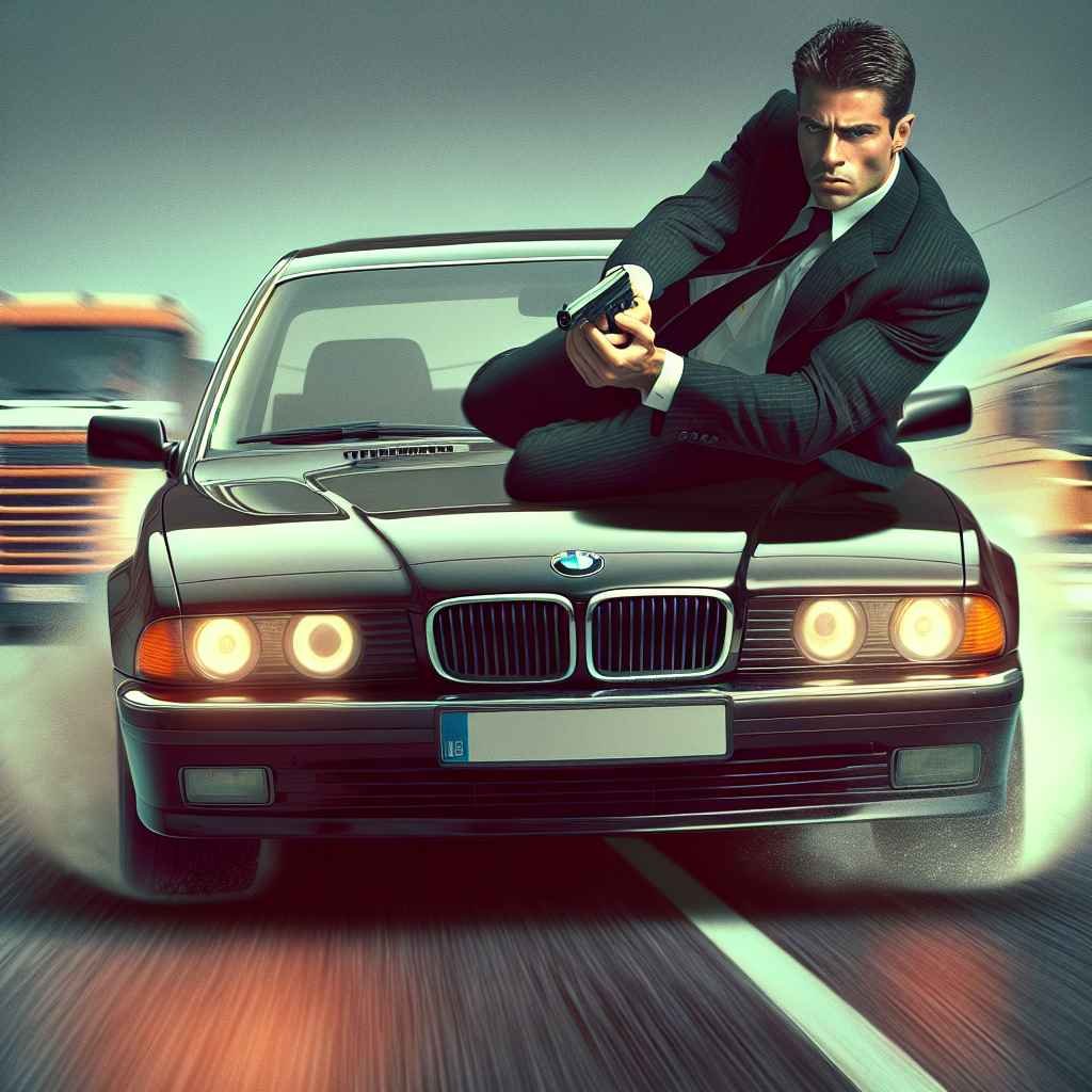 BMW E38 7 Series u bijegu, Tom Cruise, 